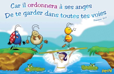 Car il ordonnera � ses anges - Poster PECHI