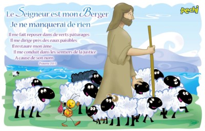 Le Seigneur est mon Berger - Poster PECHI