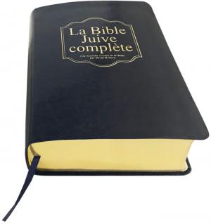 Illustration: Bible Juive Complète  couverture Simili cuir  avec onglets