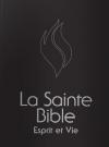 Illustration: Bible d'tude Esprit et Vie Segond 1910 noir / tranches blanches couverture rigide