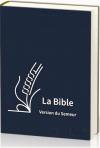 Illustration: Bible Semeur 2015, gros caractres couverture semi-souple, textile bleu