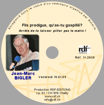 Illustration: Fils prodigue, qu'as-tu gaspillé? Arrête de te laisser piller par le malin!