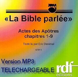 Illustration: Actes des Apôtres chapitres 1-9