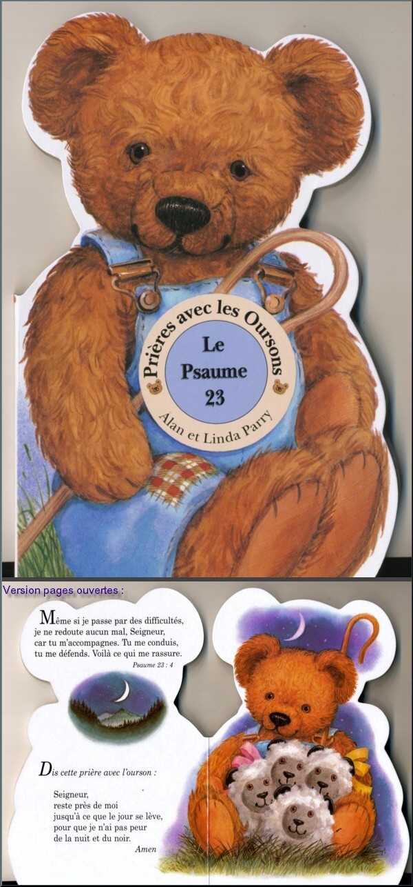 Illustration: Prières avec les oursons – le Psaume 23