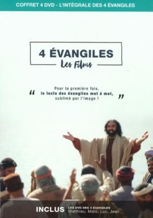 Illustration: COFFRET de 4 DVD - L'intégrale des 4 évangiles