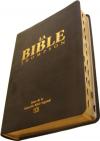 Illustration: Bible Thompson NBS luxe souple, avec onglets, tranche or couverture noire