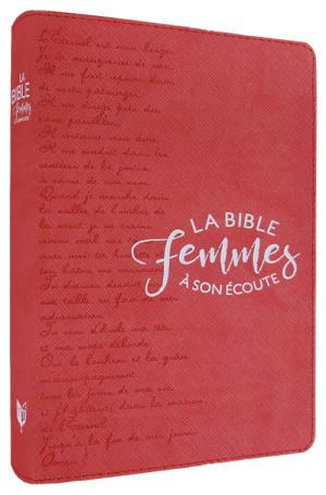 Illustration: LA BIBLE «FEMMES À SON ÉCOUTE» – Couverture Corail & texte