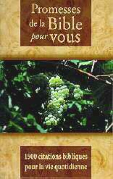 Promesses de la Bible pour vous, 1500 citations bibliques pour la vie quotidienne - Divers auteurs