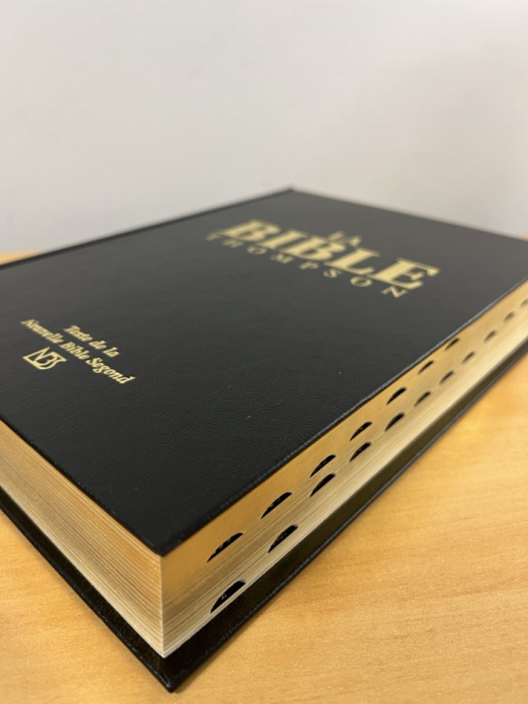 Bible Thompson NBS avec onglets - noire