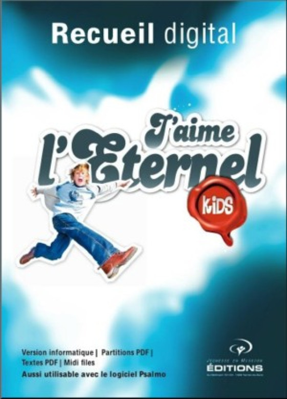 Recueil DIGITAL – J'aime l'Eternel Kids CD-ROM - JEM