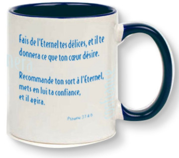 &laquo;Fait de l'&Eacute;ternel tes d&eacute;lices&raquo; &ndash; Un id&eacute;e cadeau originale ! - MUG