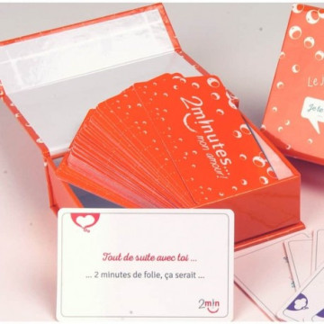 La bo&icirc;te de jeux 2 minutes mon amour! Pour le couple - Rapha&euml;lle De Foucauld