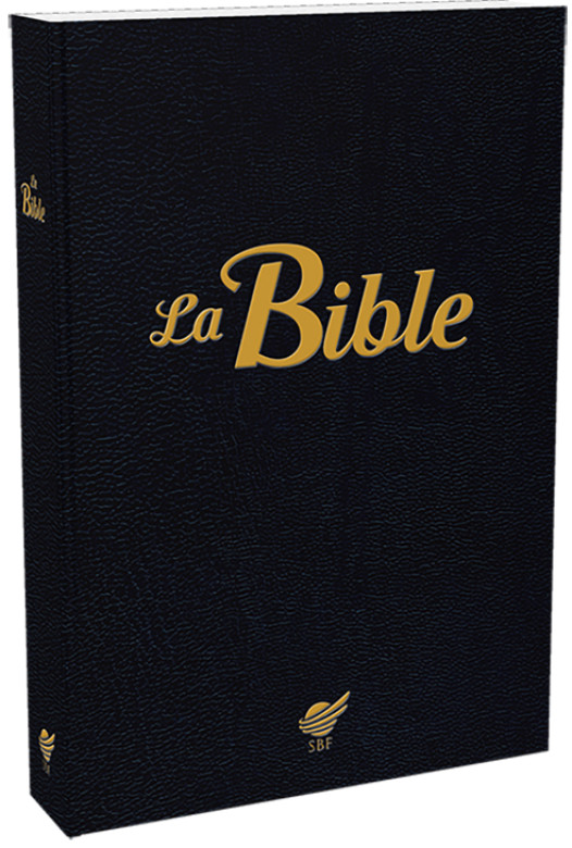 &laquo;LA BIBLE&raquo; Version Segond r&eacute;vis&eacute;e, noire