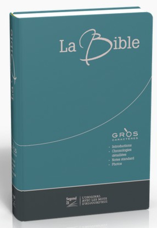 BIBLE SEGOND 21 DUO, à gros caractères