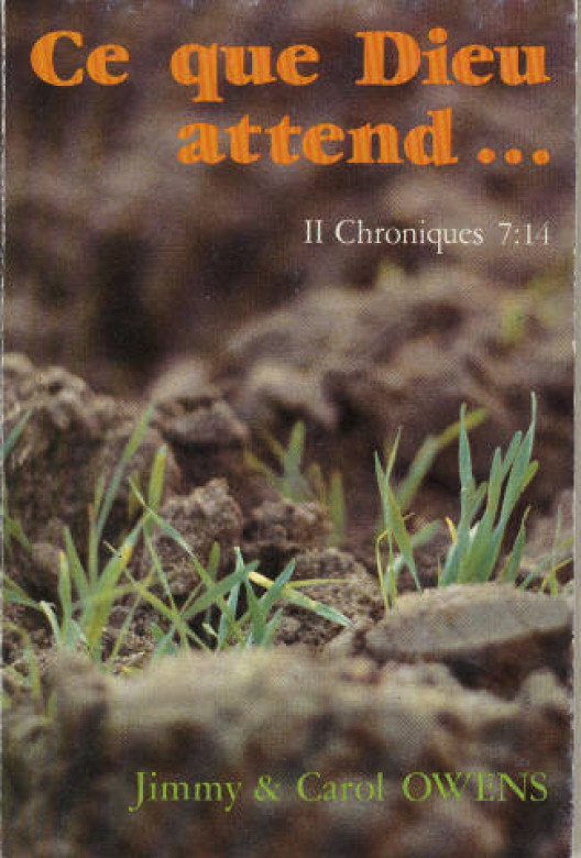 Ce que Dieu attend... ( 1 ex.) - Jimmy et Carol Owens