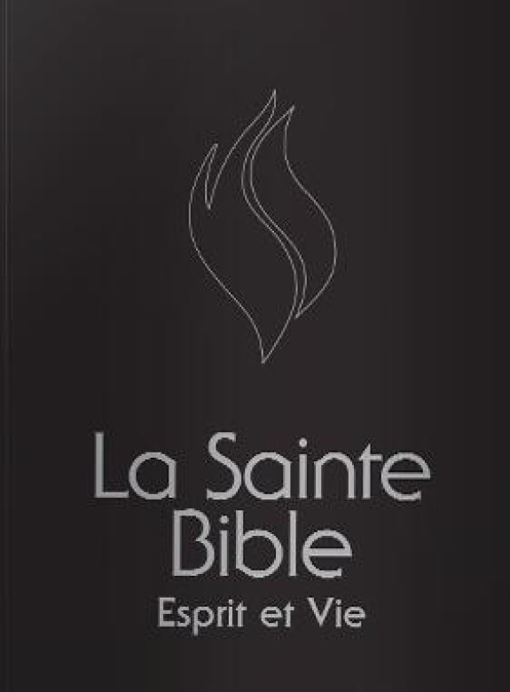 Bible d'étude Esprit et Vie Segond 1910 - noir