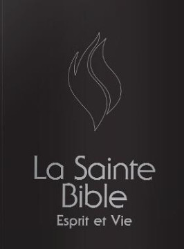 Bible d'&eacute;tude Esprit et Vie Segond 1910 - noir