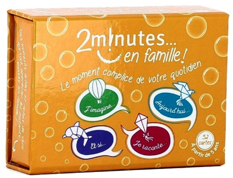 La boîte de jeux 2 minutes en famille - Raphaëlle De Foucauld