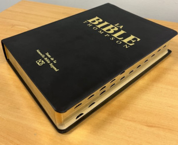 Bible Thompson NBS luxe, avec onglets - NBS