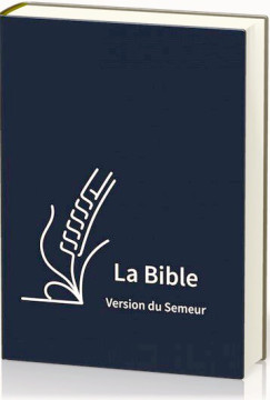 Bible Semeur 2015, gros caract&egrave;res, bleu