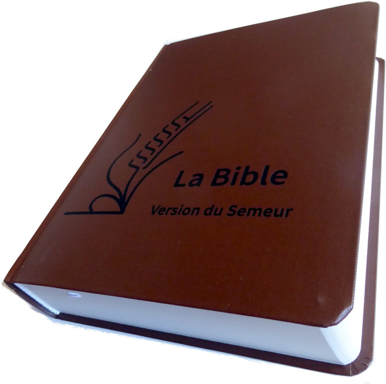 Bible Semeur 2015, gros caractères, brun