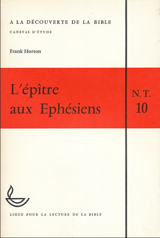 L'&eacute;pitre aux Eph&eacute;siens  (1 ex) - Frank Horton