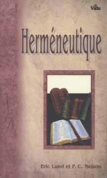 Herm&eacute;neutique (Prix baiss&eacute; -20%) (1 ex) - Eric Lund et P.C.Nelson