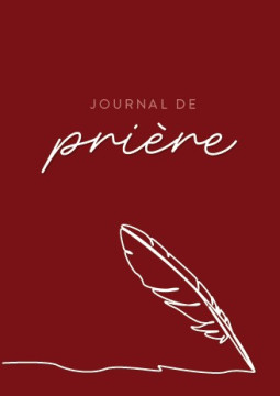 Journal de pri&egrave;re Vida Vol 2 (Spirales) Rouge cerise - Editions Vida