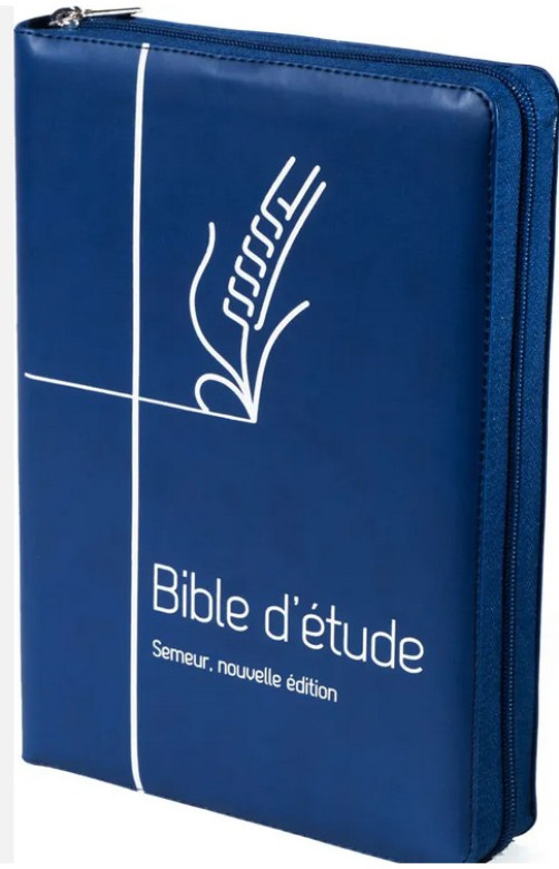Bible d'étude Semeur 2015, bleue